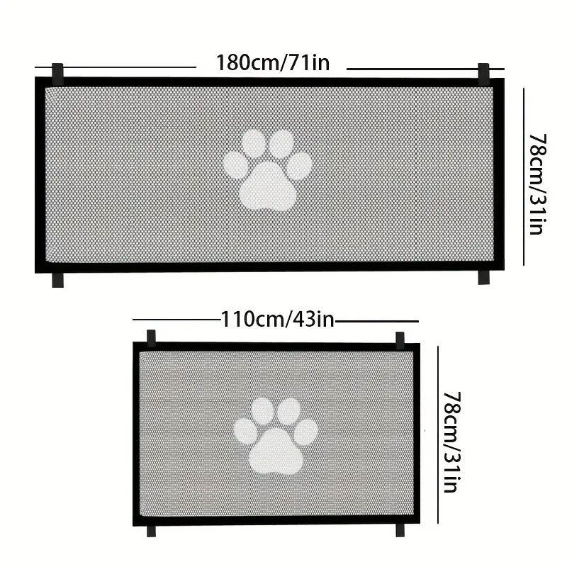 Travel-Friendly Dog gate – Easy Fold Design