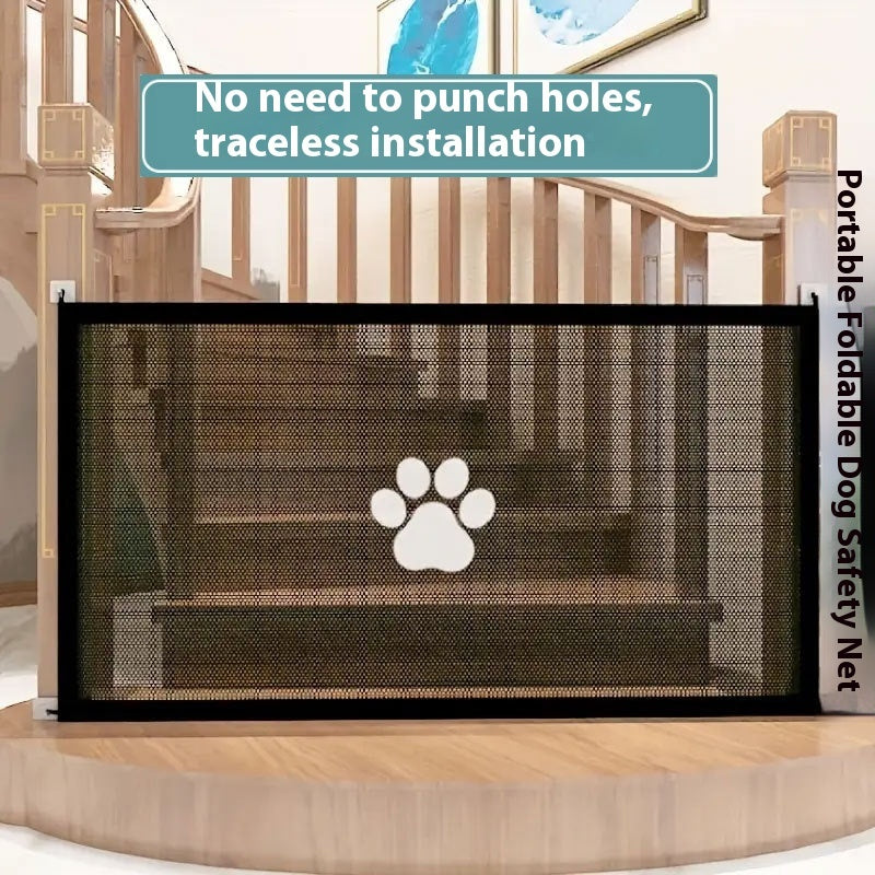 Travel-Friendly Dog gate – Easy Fold Design