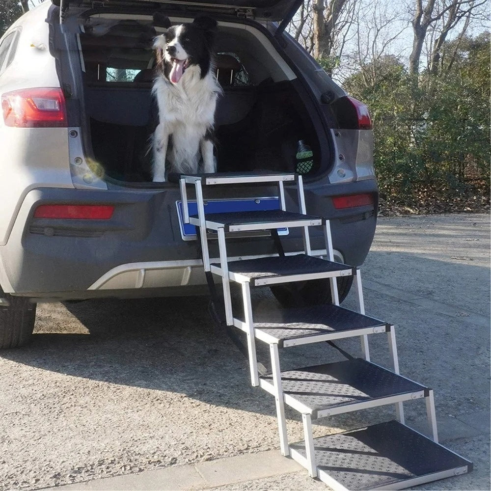 Easy Steps: Foldable Dog Ladder for Pets