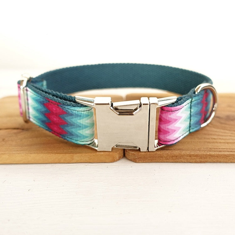 Dog Collar Pet Collar - Avalible in Green or Violet