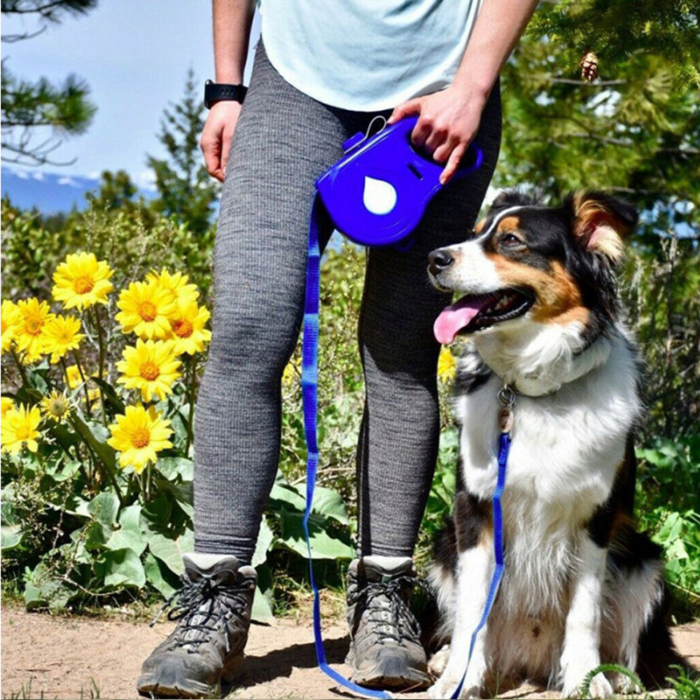Pawfect Walks: Multifunctional Retractable Dog Leash
