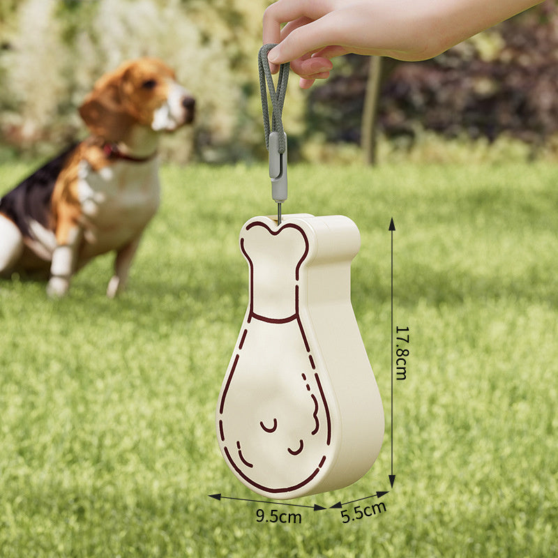 Pawfect Sip & Snack: 2-in-1 Pet Bottle