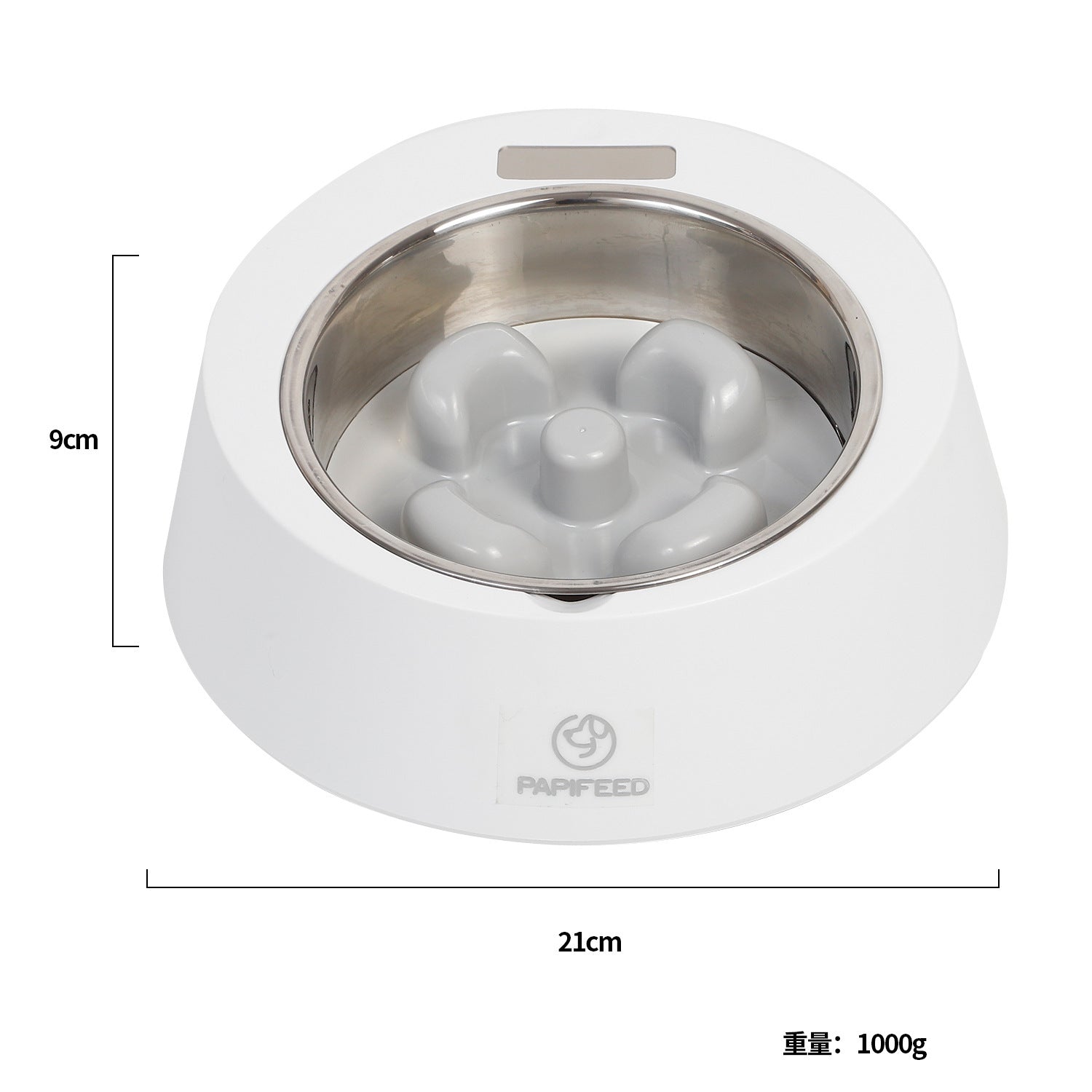 Pawfect Portions: Slow Feeder Smart Weighing Bowl