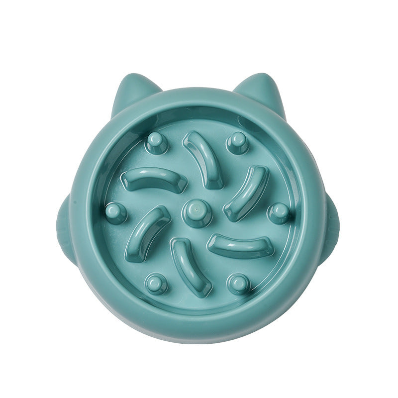 Healthy Eating: Anti-Gulp Pet Feeding Plate