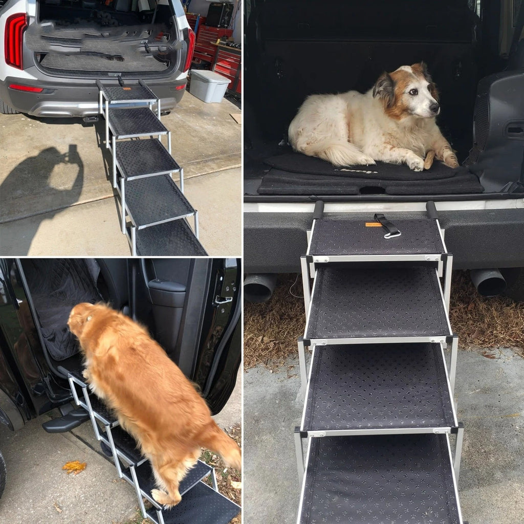 Easy Steps: Foldable Dog Ladder for Pets