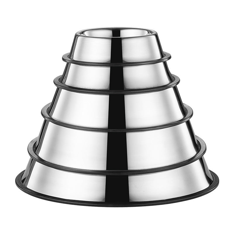 Stainless Steel Dog Bowl Non-slip