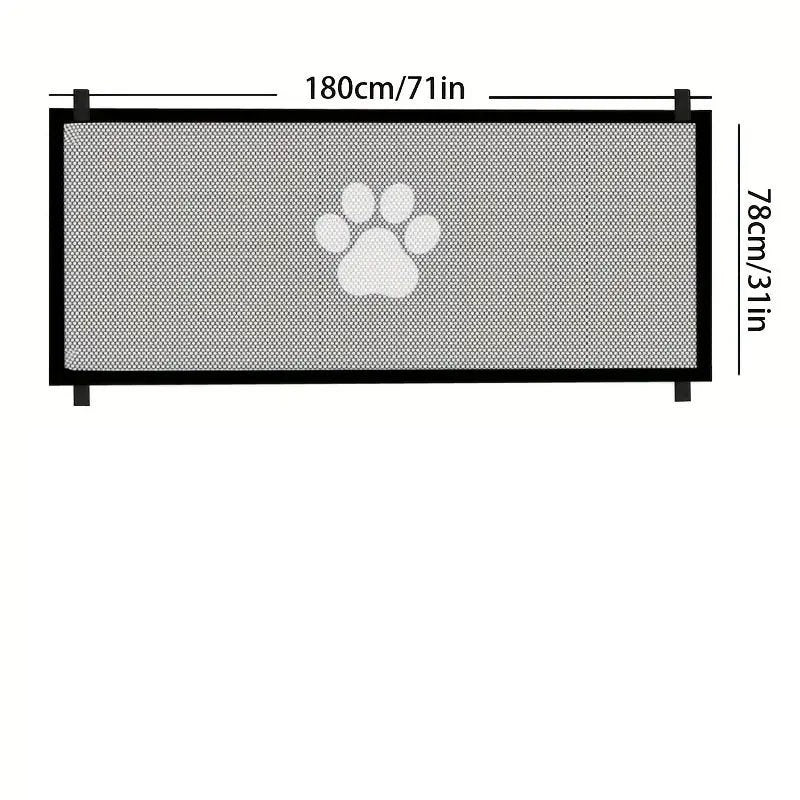 Travel-Friendly Dog gate – Easy Fold Design