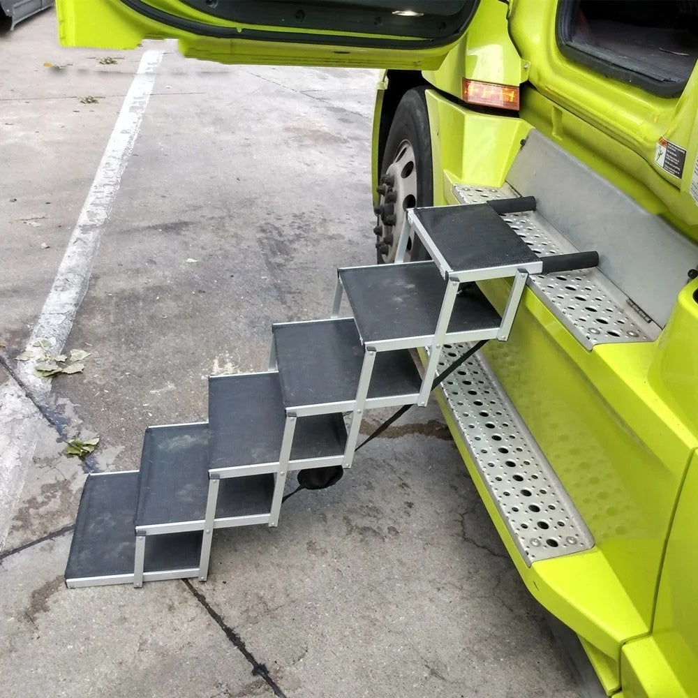 Easy Steps: Foldable Dog Ladder for Pets