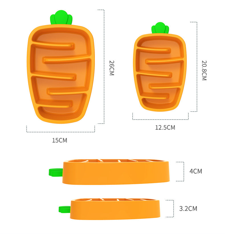 Smart Slow Feeder Bowl – Dry & Wet Food